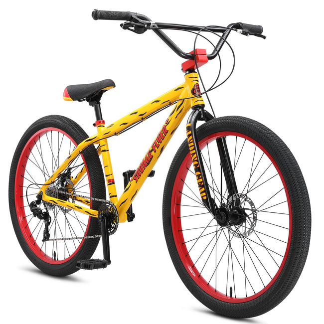 SE Bikes Savage Flyer 27.5&quot; BMX Bike-Devastating Yellow - 2