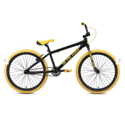 SE Bikes So Cal Flyer 24" BMX Freestyle Bike-Black Bumblebee