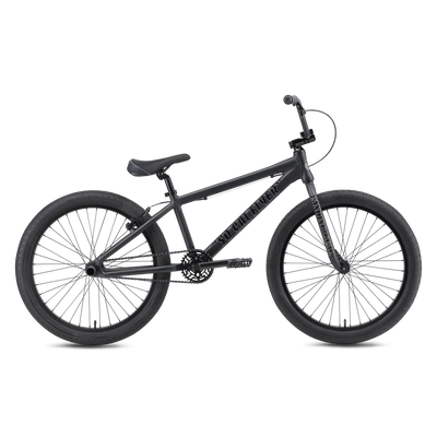 SE Bikes So Cal Flyer 24" BMX Freestyle Bike-Matte Black
