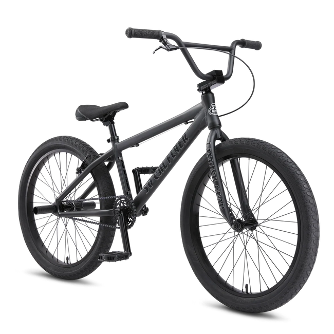 SE Bikes So Cal Flyer 24" BMX Freestyle Bike-Matte Black - 3