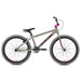 SE Bikes So Cal Flyer 24" BMX Freestyle Bike-Matte Gray/Pink - 1