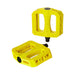 S&amp;M Hoder BTM Platform Pedals-Yellow - 1