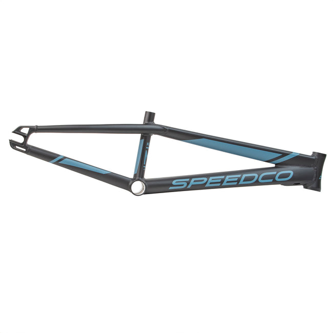 Speedco M2 Youth Alloy BMX Race Frame-Matte Blue/Black - 1