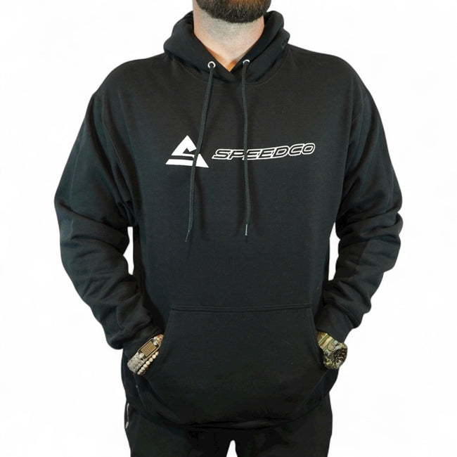 SpeedCo V2 Logo Hoodie-Black - 1