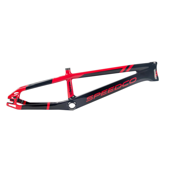 SpeedCo Velox Evo Carbon BMX Race Frame-Gloss Red - 2