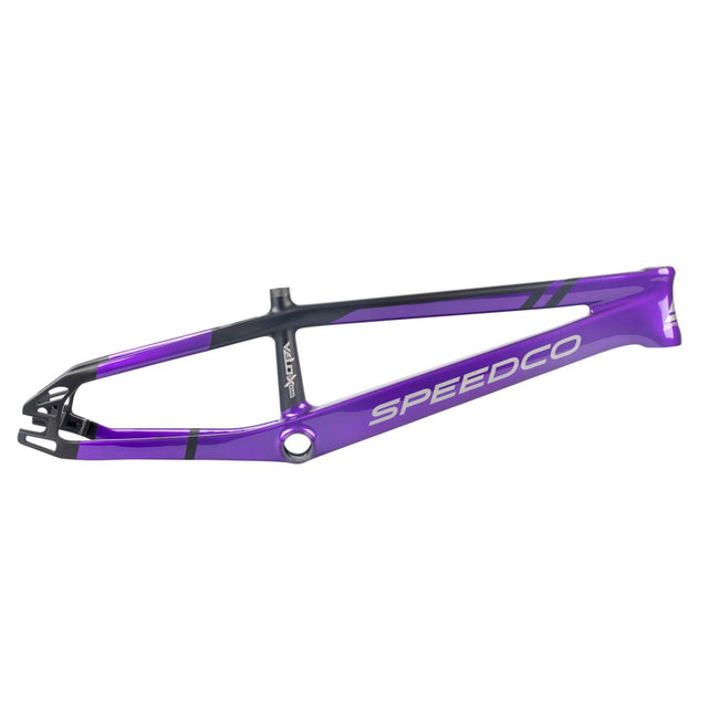 SpeedCo Velox Evo Carbon BMX Race Frame-Semi Gloss Purple - 2