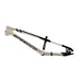 Speedco Velox Evo Carbon BMX Race Frame-Semi Gloss White - 2