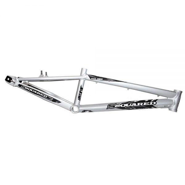 SSquared VP Alloy BMX Race Frame-Silver/Black - 1