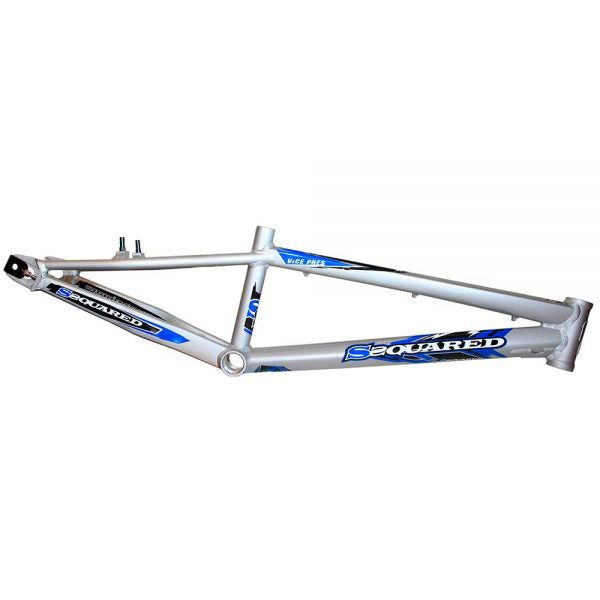 SSquared VP Alloy BMX Race Frame-Silver/Blue - 1