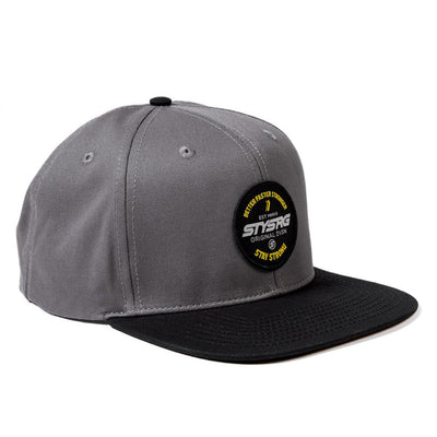 Stay Strong BFS Circle Patch SnapBack Hat-Grey/Black