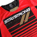 Stay Strong For Life BMX Race Jersey-Red - 2