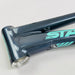 Stay Strong For Life V5 Disc Alloy BMX Race Frame-Charcoal/Mint - 4