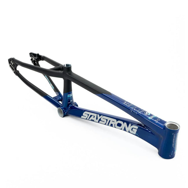 Stay Strong For Life V5 Disc Alloy BMX Race Frame-Navy/Black - 1
