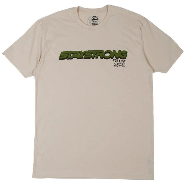 Stay Strong Freestyle T-Shirt-Soft Cream - 1