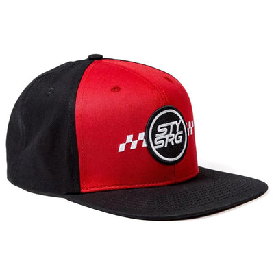 Stay Strong Icon Check SnapBack Hat-Black/Maroon