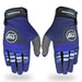 Stay Strong Paint BMX Race Gloves-Navy - 1