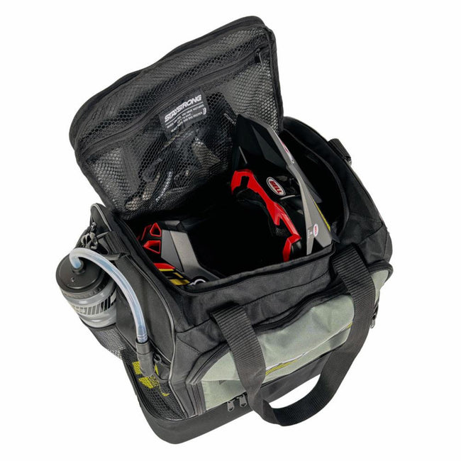 Stay Strong Race DVSN Chevron Helmet Bag Kit-Black/Grey - 3