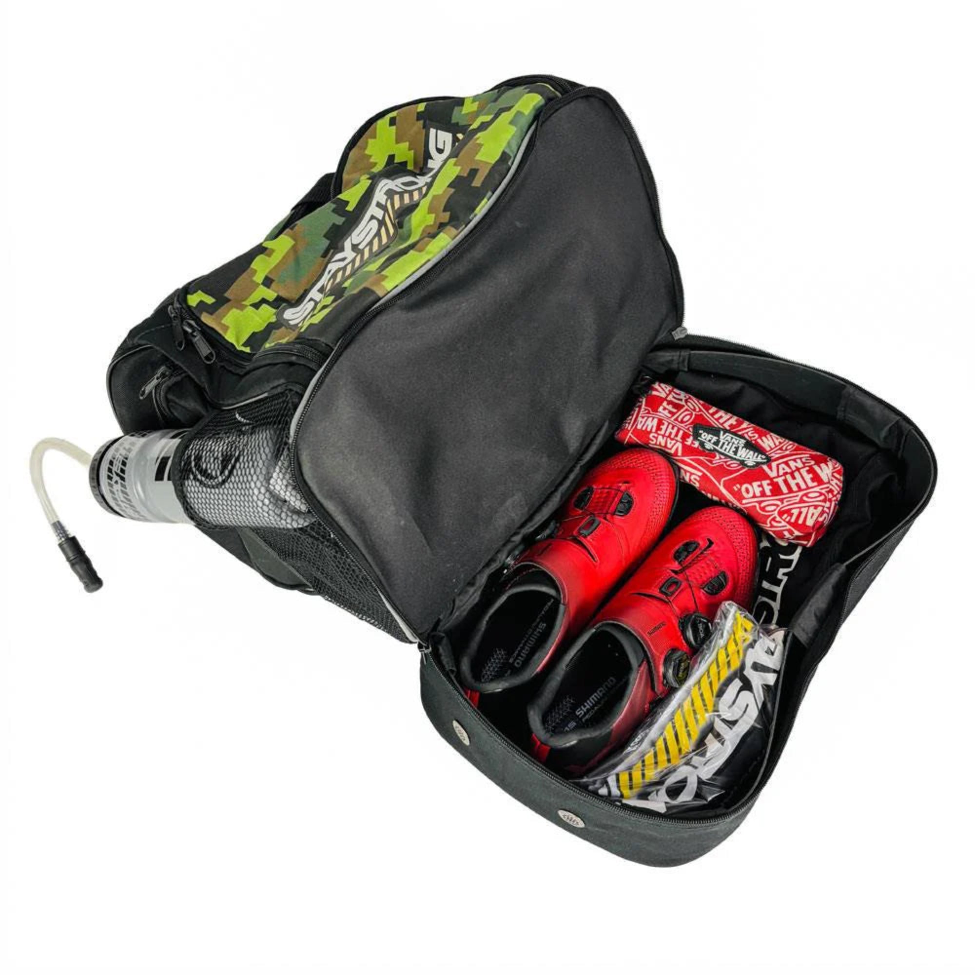 COMPETITION GEAR ヘルメットバッグ Stay Strong Race DVSN Chevron Helmet Bag Kit-Digital Camo – J&R