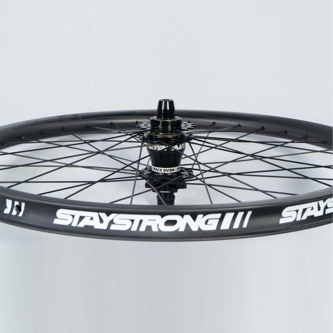 Stay Strong Reactiv 2 Carbon Pro Disc BMX Race Wheelset-20x1.75&quot; - 2