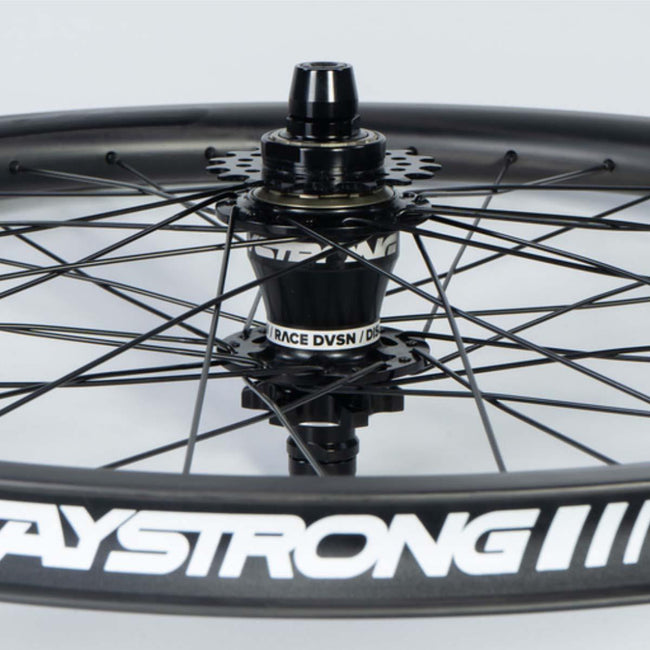 Stay Strong Reactiv 2 Carbon Pro Disc BMX Race Wheelset-20x1.75&quot; - 3