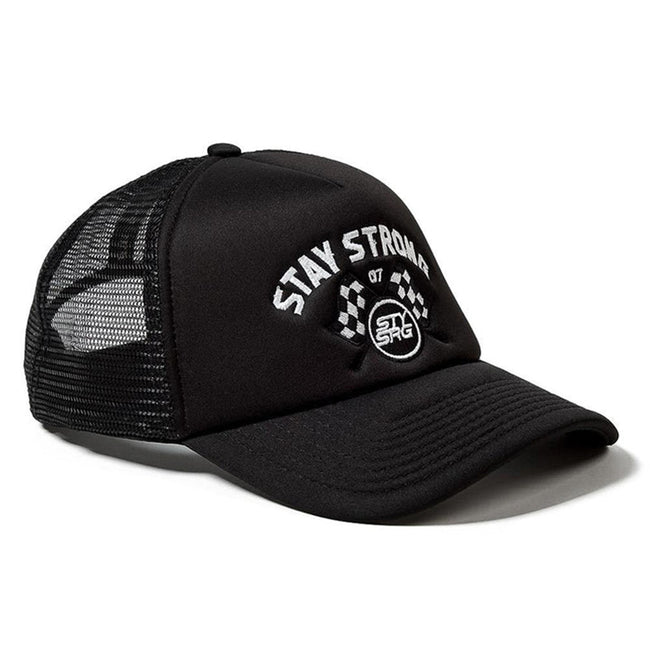 Stay Strong Speed &amp; Style Mesh Trucker Hat-Black - 1