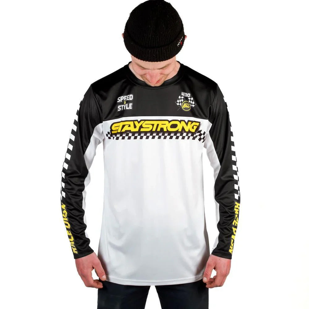 Stay Strong Speed & Style BMX Race Jersey-Black – J&R Bicycles, Inc.