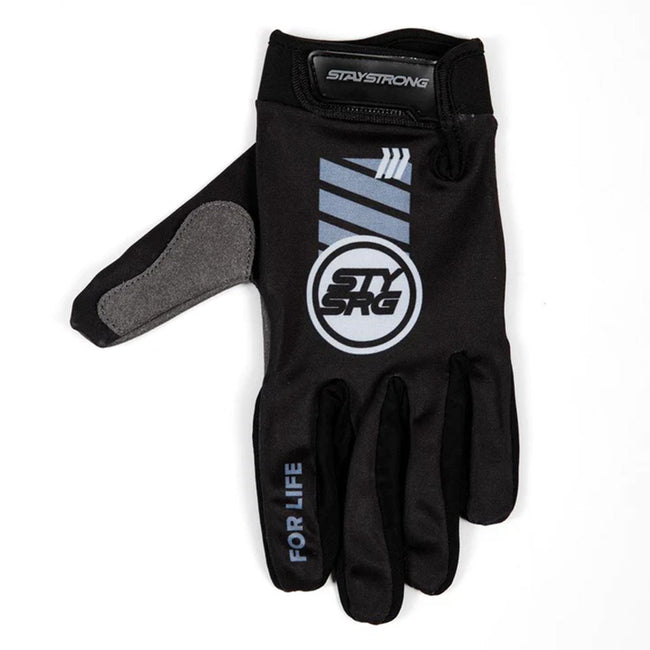 Stay Strong Staple 4 BMX Race Gloves-Black - 3