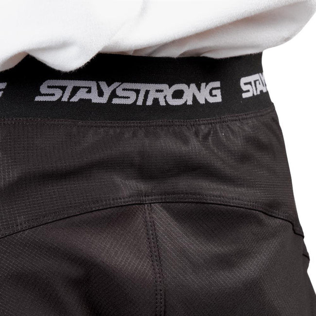 Stay Strong V3 BMX Race Pants-Black/White - 5