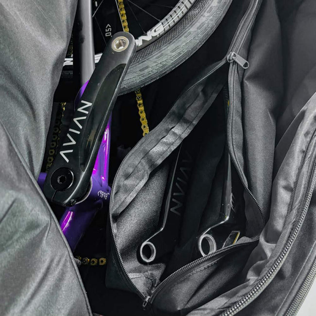 Stay Strong V3 Pro Series Golf Bike Travel Bag-Black/Grey - 8