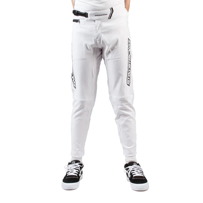 Stay Strong V3 Youth BMX Race Pants-White/Black