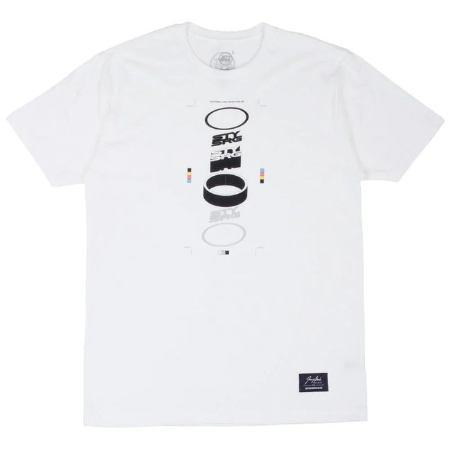 Stay Strong x Jonny Mole Construction T-Shirt-White - 1