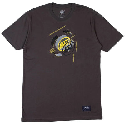 Stay Strong x Jonny Mole Exploded T-Shirt-Asphalt