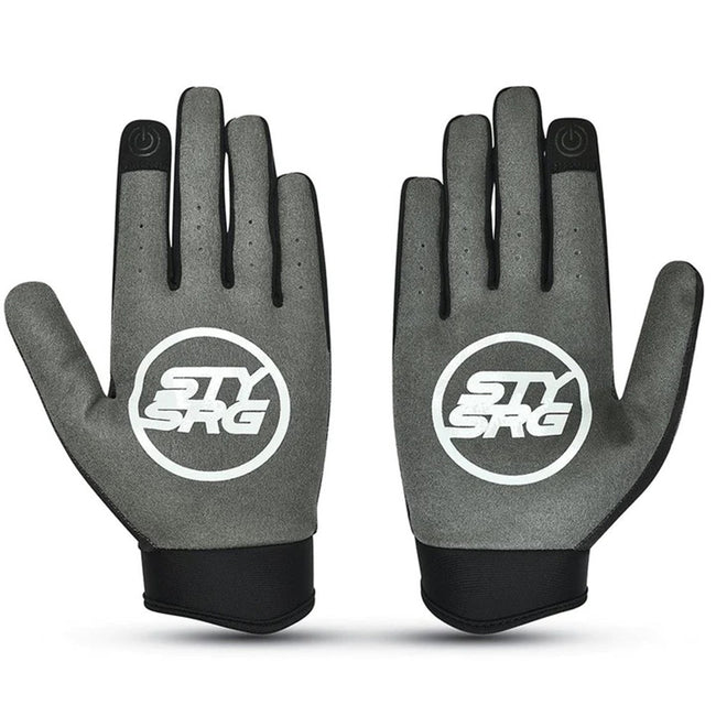 Stay Strong Youth Staple 4 BMX Race Gloves-Black - 2