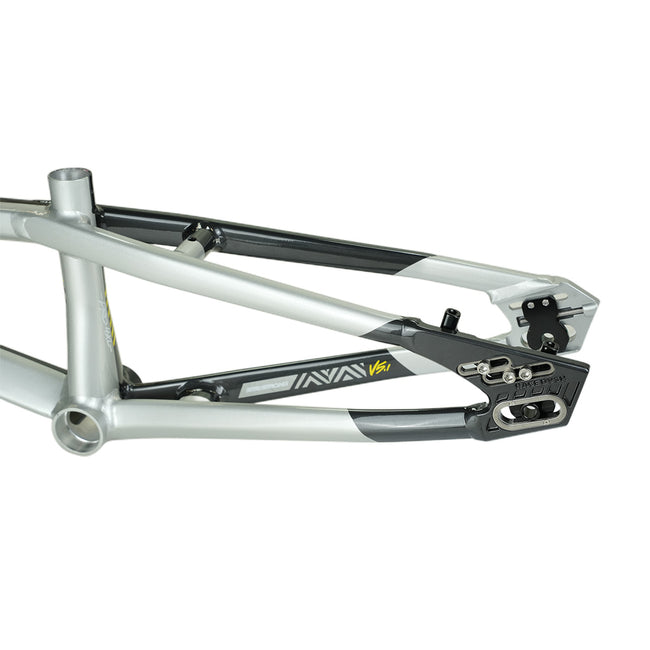 Stay Strong For Life V5.1 Disc Alloy BMX Race Frame-Charcoal/Silver - 8
