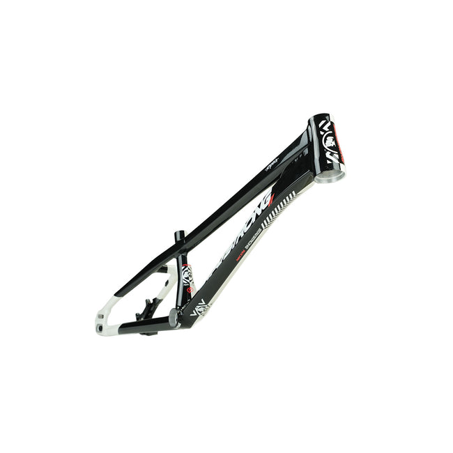 Stay Strong For Life V5.1 Disc Alloy BMX Race Frame-Black/White - 4