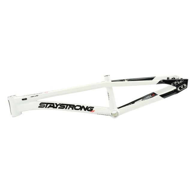 Stay Strong For Life V5.1 Disc Alloy BMX Race Frame-Black/White - 6