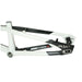 Stay Strong For Life V5.1 Disc Alloy BMX Race Frame-Black/White - 8