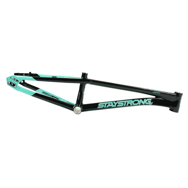 Stay Strong For Life V5.1 Disc Alloy BMX Race Frame-Tiffany/Black - 1