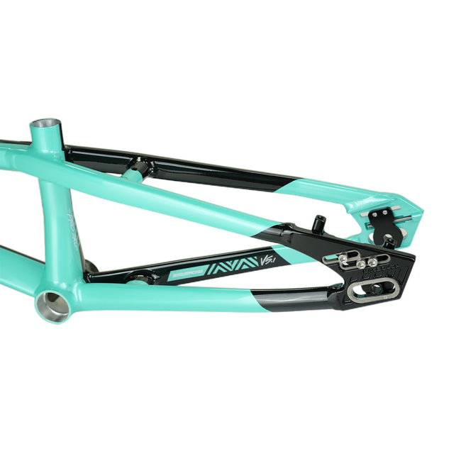 Stay Strong For Life V5.1 Disc Alloy BMX Race Frame-Tiffany/Black - 8
