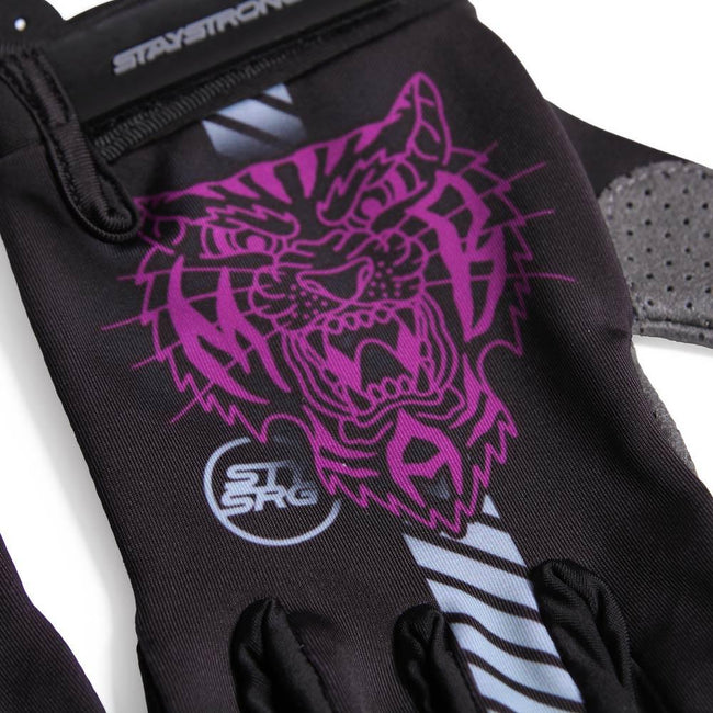 Stay Strong Youth MAB BMX Race Gloves-Black - 3