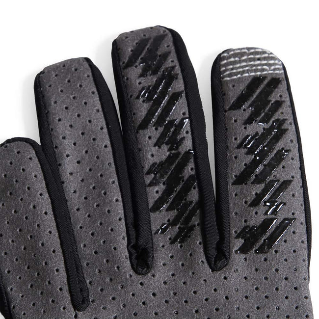 Stay Strong Youth Multi Chevron BMX Race Gloves-Black/Yellow - 4