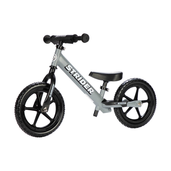 Strider Sport 12&quot; Balance Push Bike-Matte Gray - 2