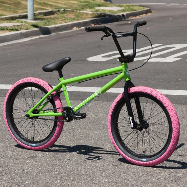 Sunday Blueprint 20.5TT BMX Freestyle Bike-Gloss Watermelon Green-Pink ...