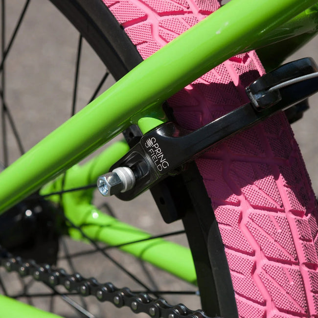 Sunday Blueprint 20.5&quot;TT BMX Freestyle Bike-Gloss Watermelon Green/Pink Tires - 8