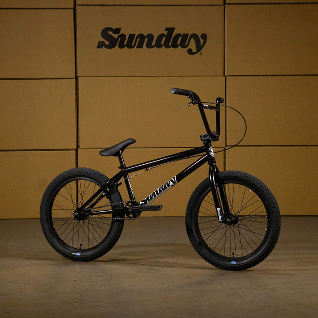 Sunday Blueprint 20"TT BMX Freestyle Bike-Gloss Black - 1