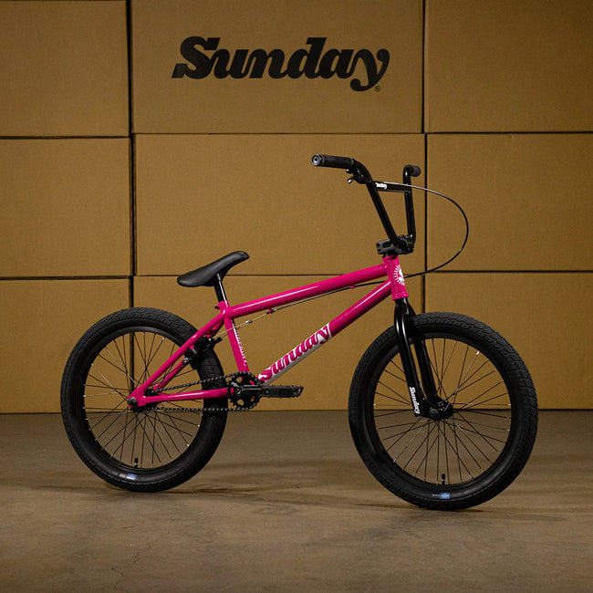 Sunday Blueprint 20.5"TT BMX Freestyle Bike-Gloss Surf Pink - 1