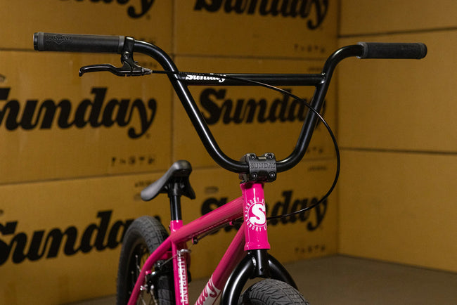 Sunday Blueprint 20.5"TT BMX Freestyle Bike-Gloss Surf Pink - 2