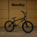 Sunday Blueprint 20.5"TT BMX Freestyle Bike-Gloss Black - 1