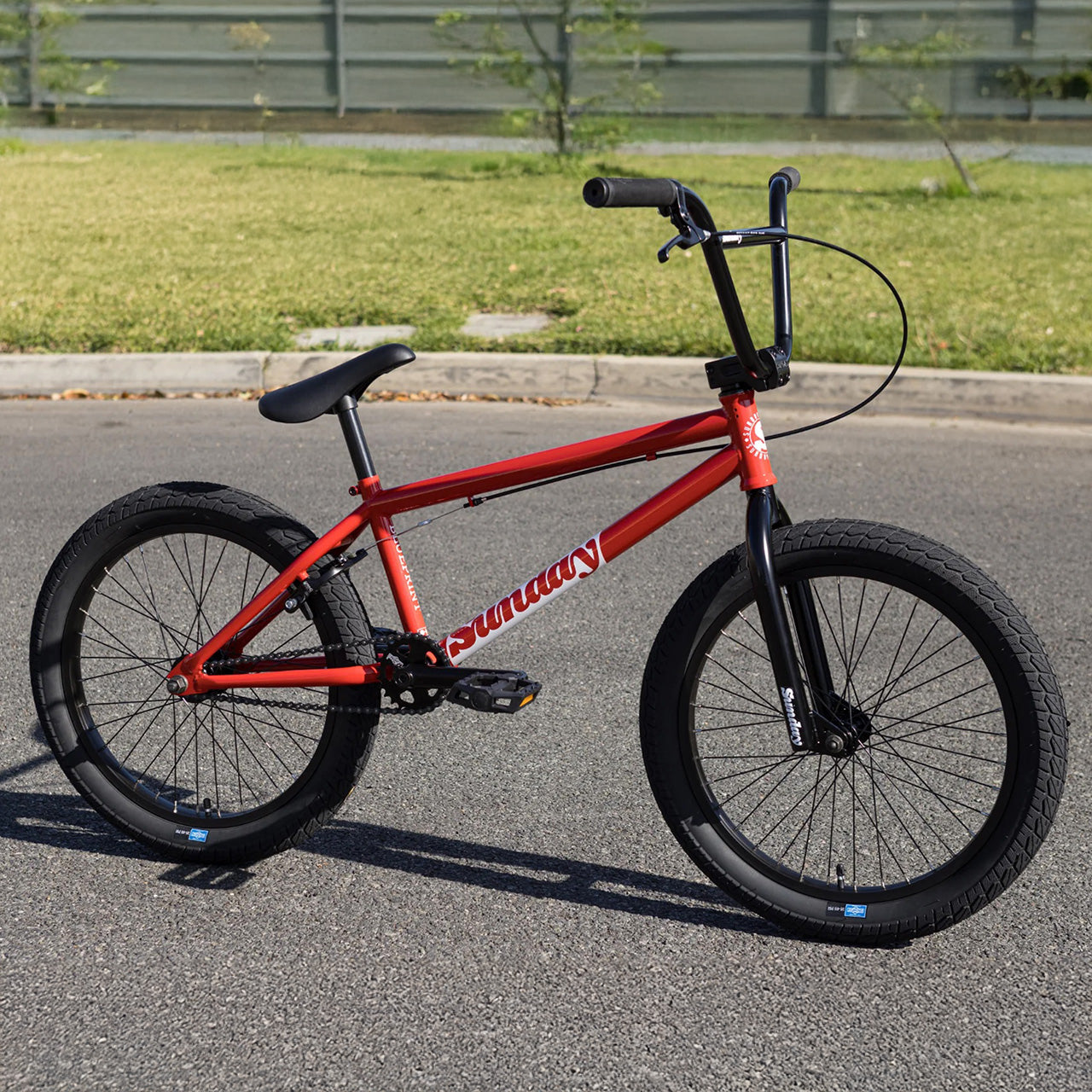 Sunday Blueprint 20inch TT BMX Freestyle Bike-Gloss Fire Engine