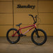 Sunday Blueprint 21"TT BMX Freestyle Bike-Matte Maroon - 1